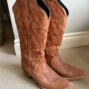 Brown Western Cowboy Boots